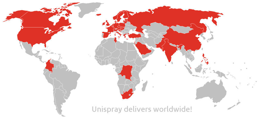 map world unispray machines 2018a